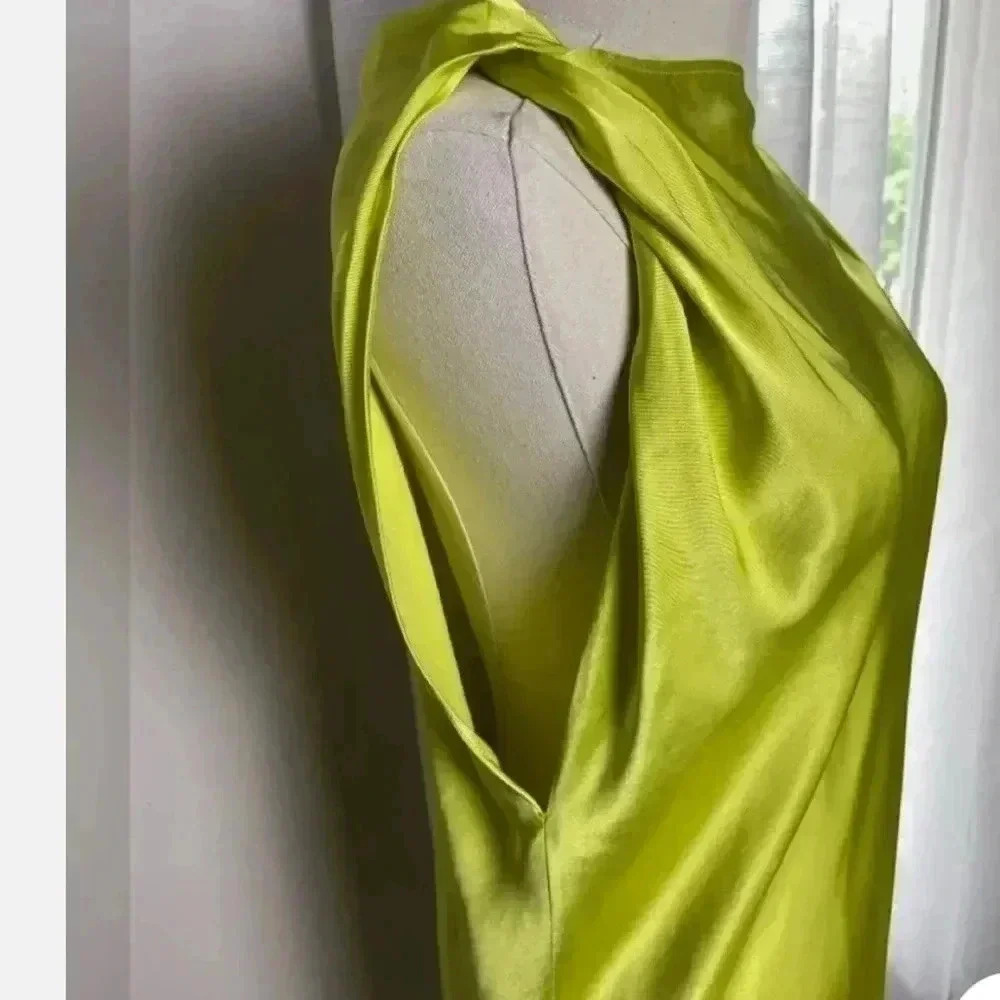 Zara Lime Green Dress - Picture 5 of 11